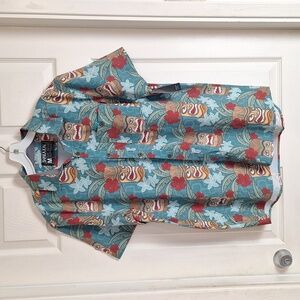 Shakakai Kanaloa Shirt button front New with tags Men M